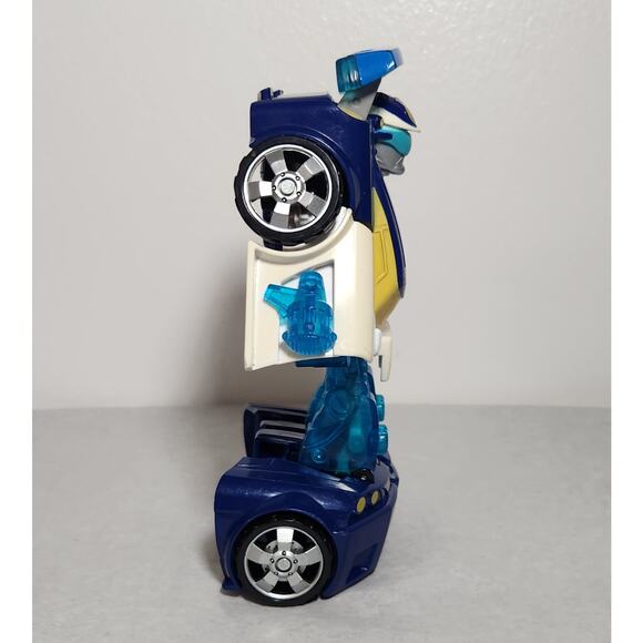 Playskool Transformers Rescue Bots Energize Chase Police Bot Pre-owned - Picture 4 of 9